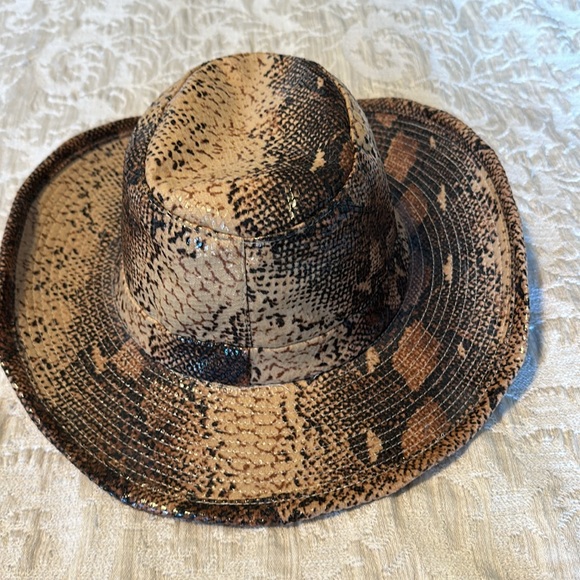 Brown Cowboy Hat One Size Halloween Costume Western - Picture 2 of 6